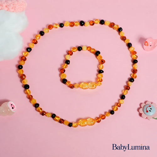 BabyLumina Amber Necklace Gift Set — Style 064