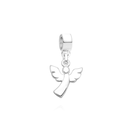 Protect and Guide Me, Sterling Silver Guardian Angel - Children's Adoré™ Dangle Charm