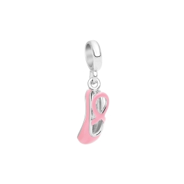 Pirouetting Princess, Sterling Silver Ballet Shoe - Children's Adoré™ Dangle Charm