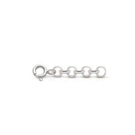 Bracelet Extender Chain, 1-Inch Length (Add to Existing Bracelet) - Sterling Silver