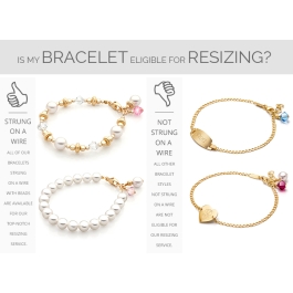 Bracelet Resizing Service - 14K Gold Bracelets