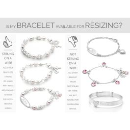 Bracelet Resizing Service - Sterling Silver Bracelets