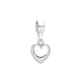 True Love, Sterling Silver Heart - Children's Adoré™ Dangle Charm