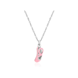 Little Ballerina, Children's Ballet Shoe Necklace for Girls - Sterling Silver