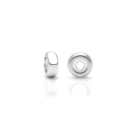 Stopper Beads (Set of 2), Sterling Silver Safety Stops - Adoré™ Findings